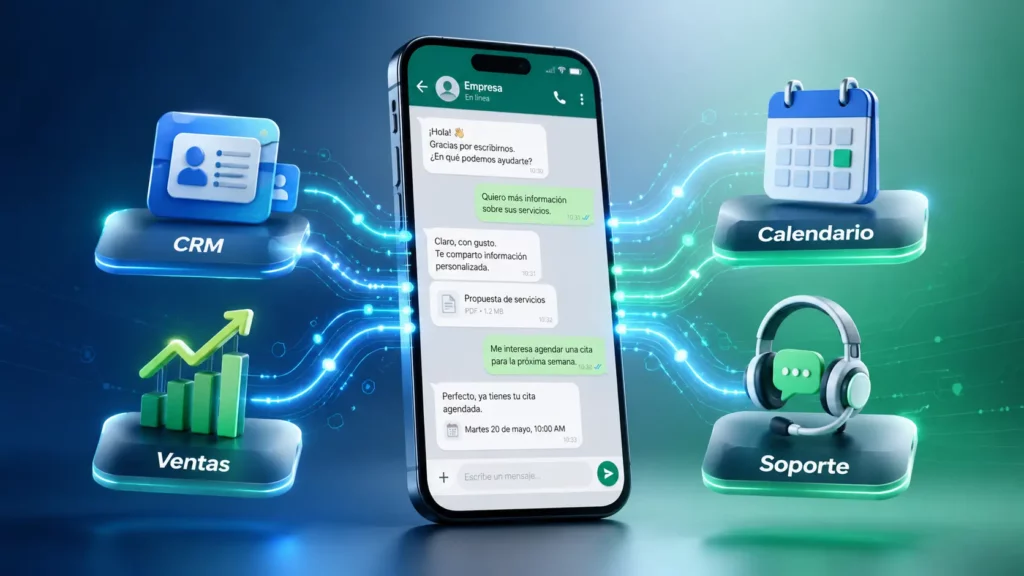 Automatizar WhatsApp con IA para atención al cliente y ventas